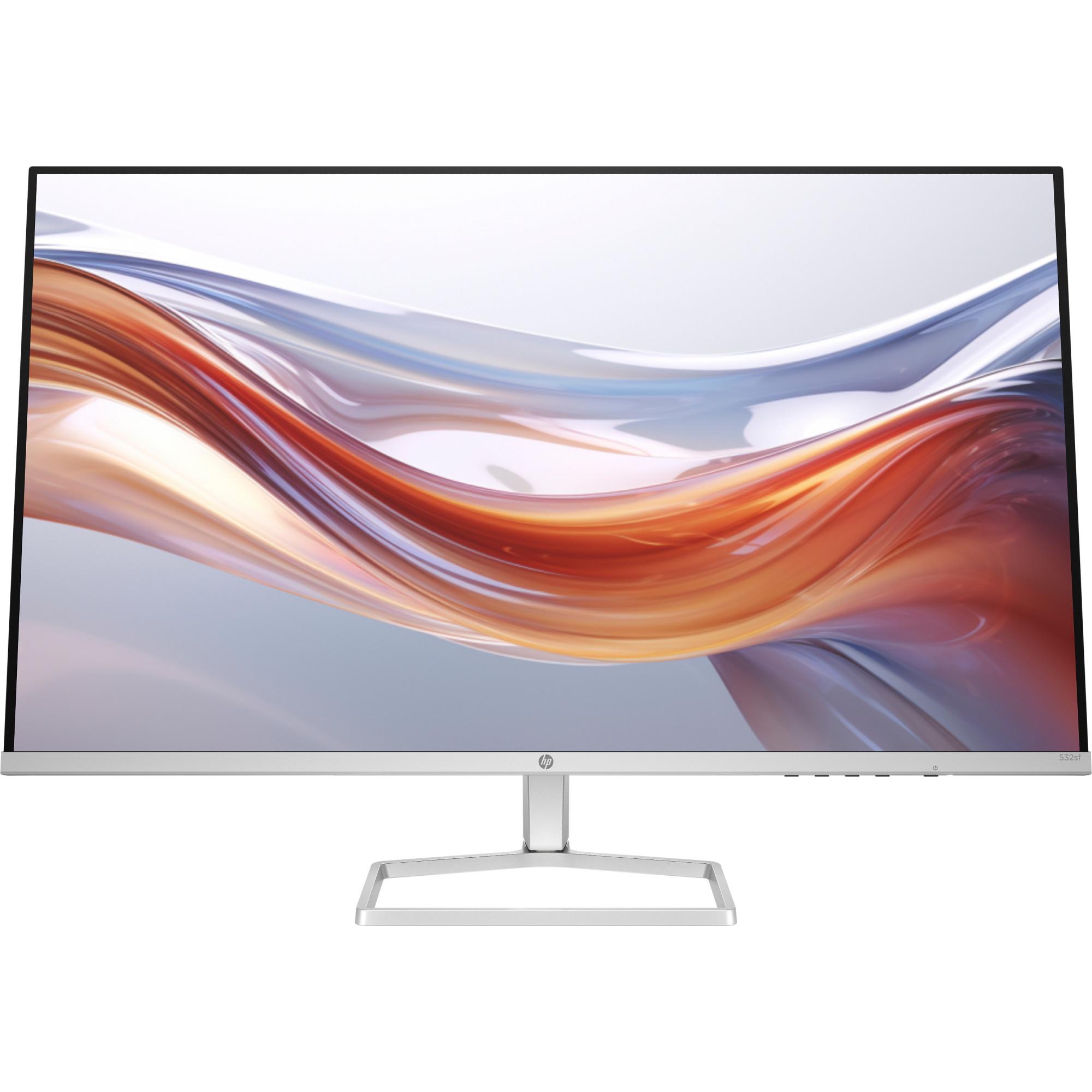 Monitor HP-Serie 5 - 532sf, Silber, 31,5 Zoll, Full-HD, VA, 100 Hz, 7 ms