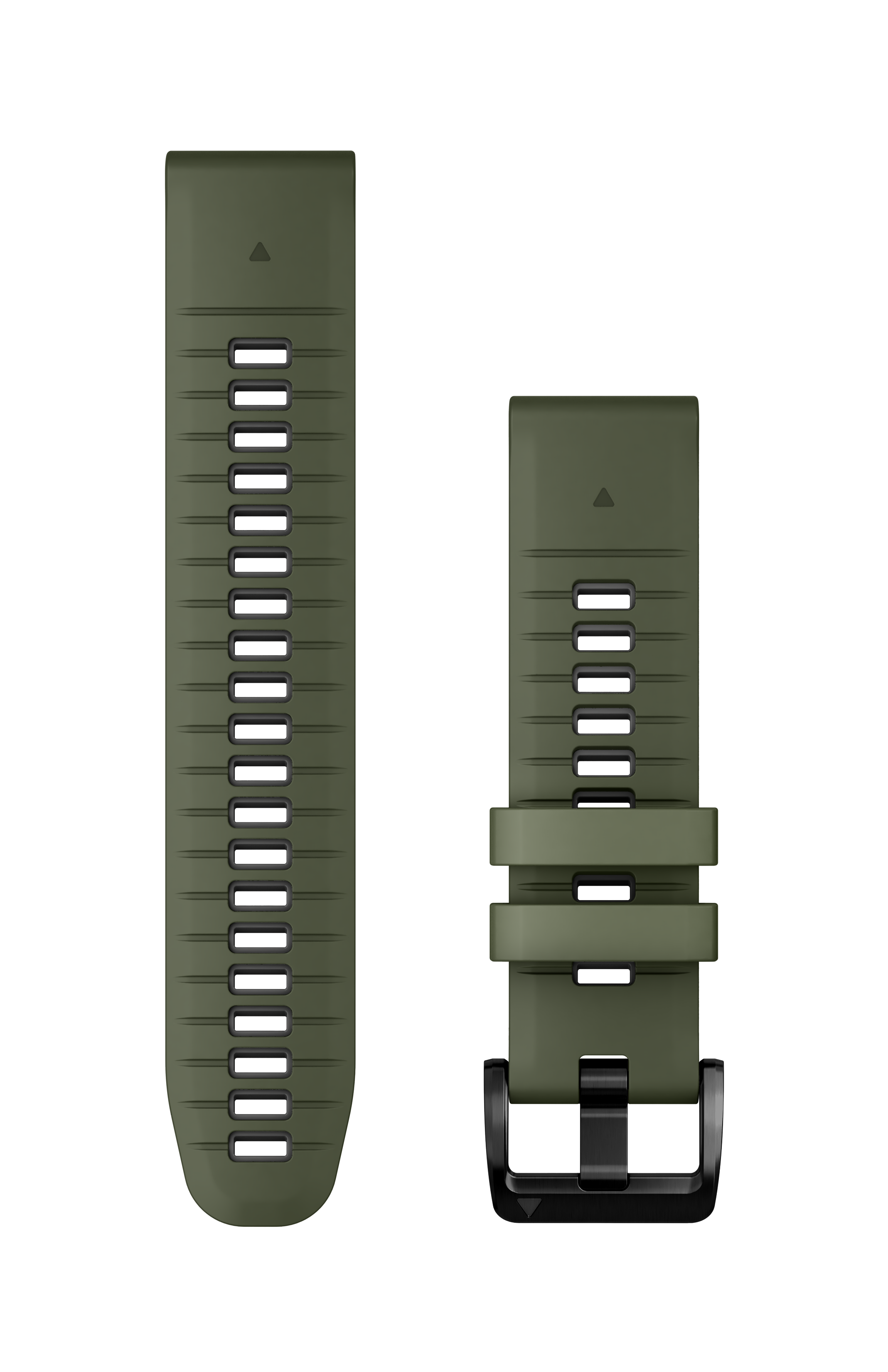 QuickFit Armband 22mm moosgrün/graphit