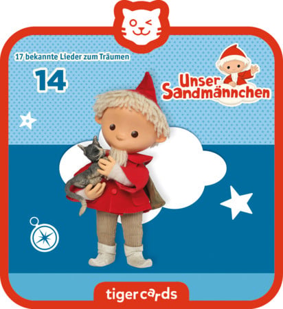tigercard tigercard Unser Sandmännchen–Die schönsten Schlaflieder –17 bekannte Lieder zum Träumen