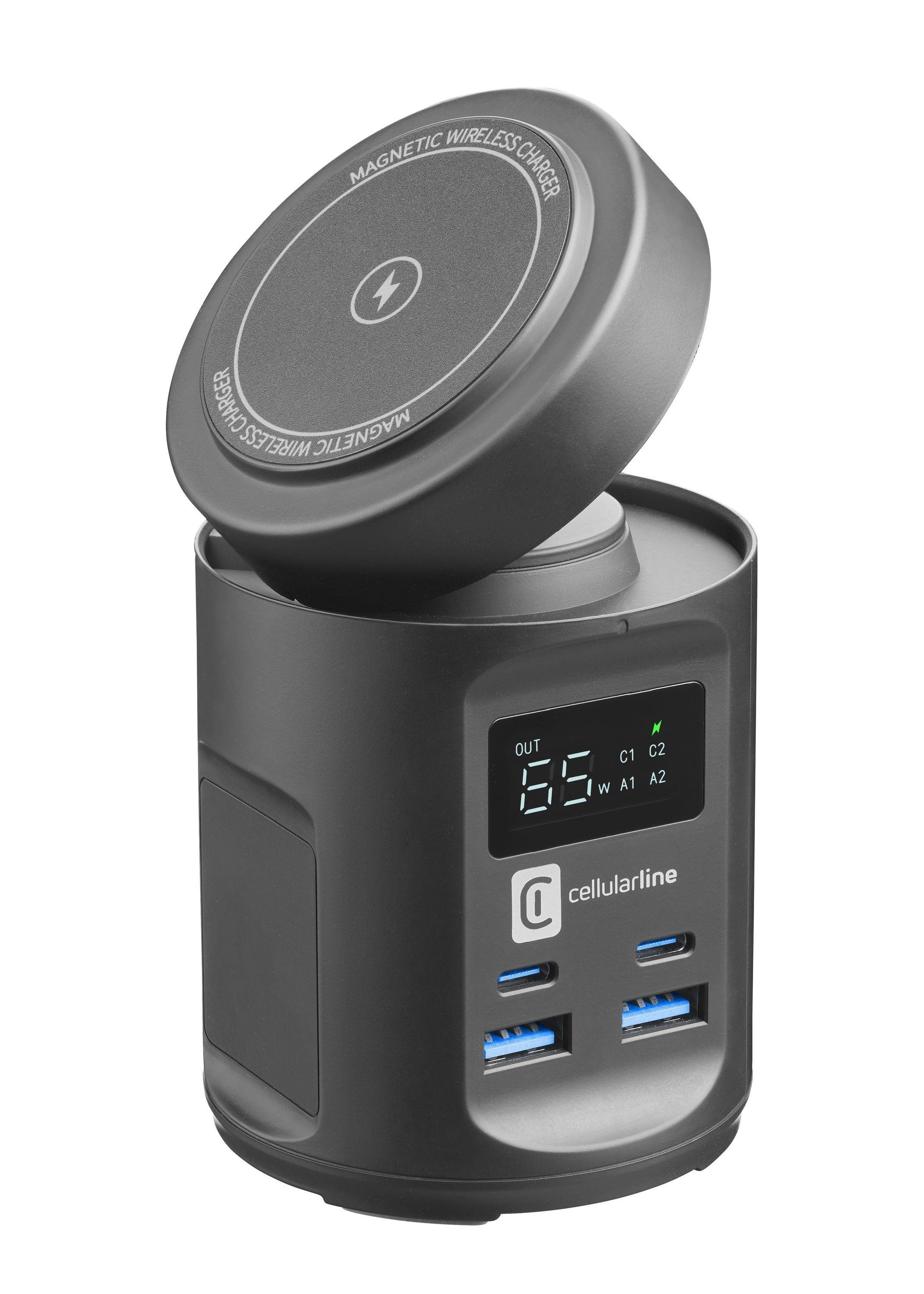 MAG HUB 4 Ports Charger Station Black (60815)