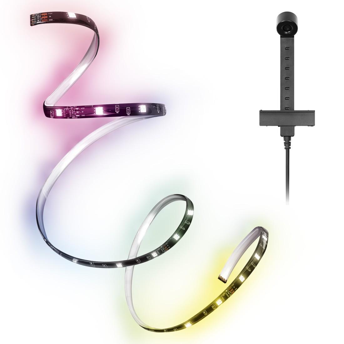 LED-Lichtband USB "FLEX AUDIO TV", 2m + Sprachempf. & Farbsens. RGBW, Innen (00221370)
