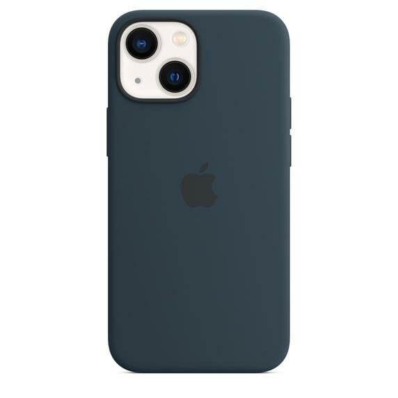 iPhone 13 mini Silikon Case mit MagSafe - Abyssblau (MM213ZM/A) Handyhülle