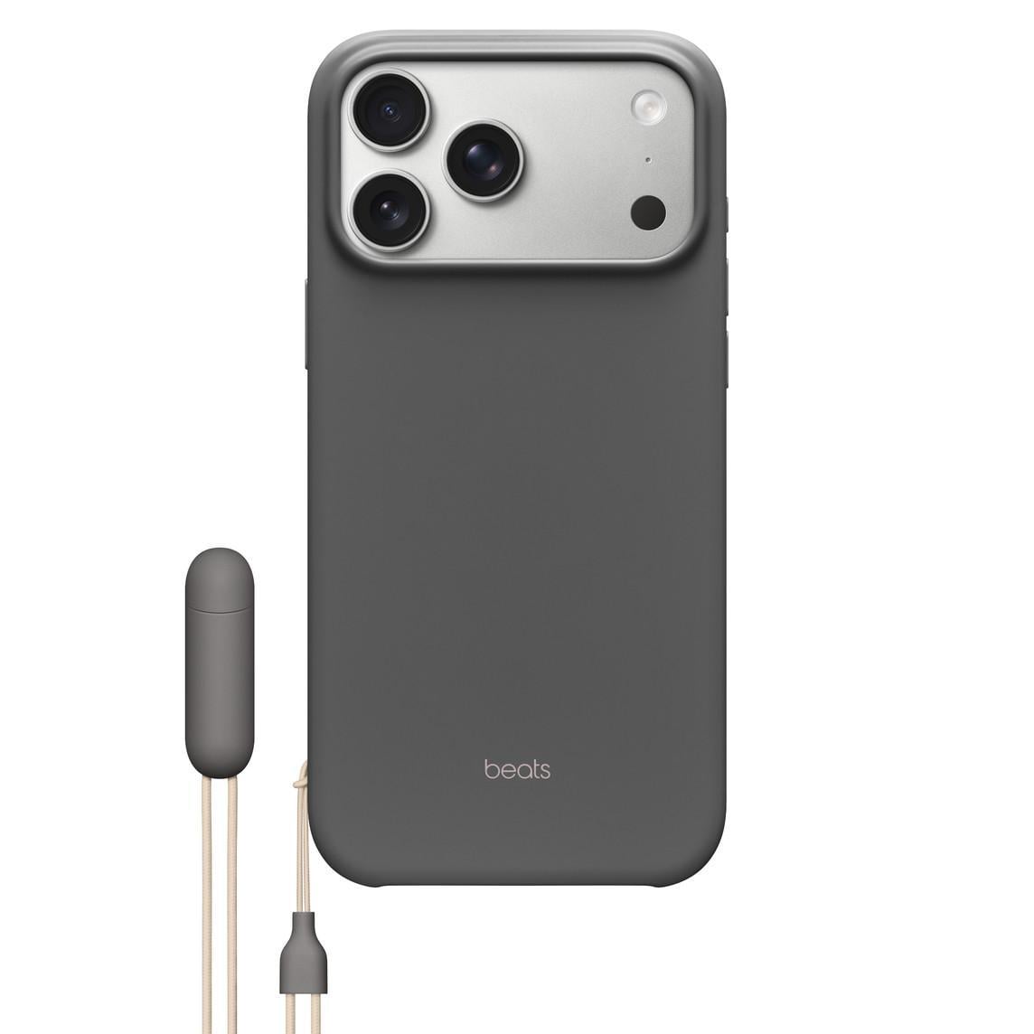 iPhone 17 Pro Max Kickstand Case mit MagSafe und Kamerasteuerung - Granitgrau