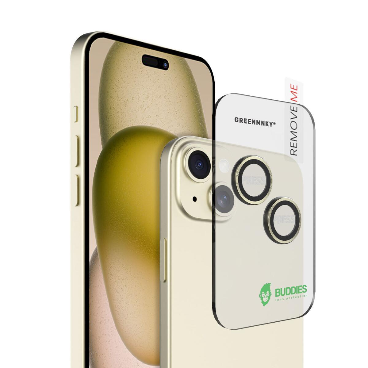 BUDDIES für iPhone 15/15 Plus, Gold