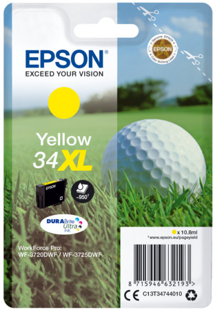 C13T34744010 XL gelb Druckerpatrone