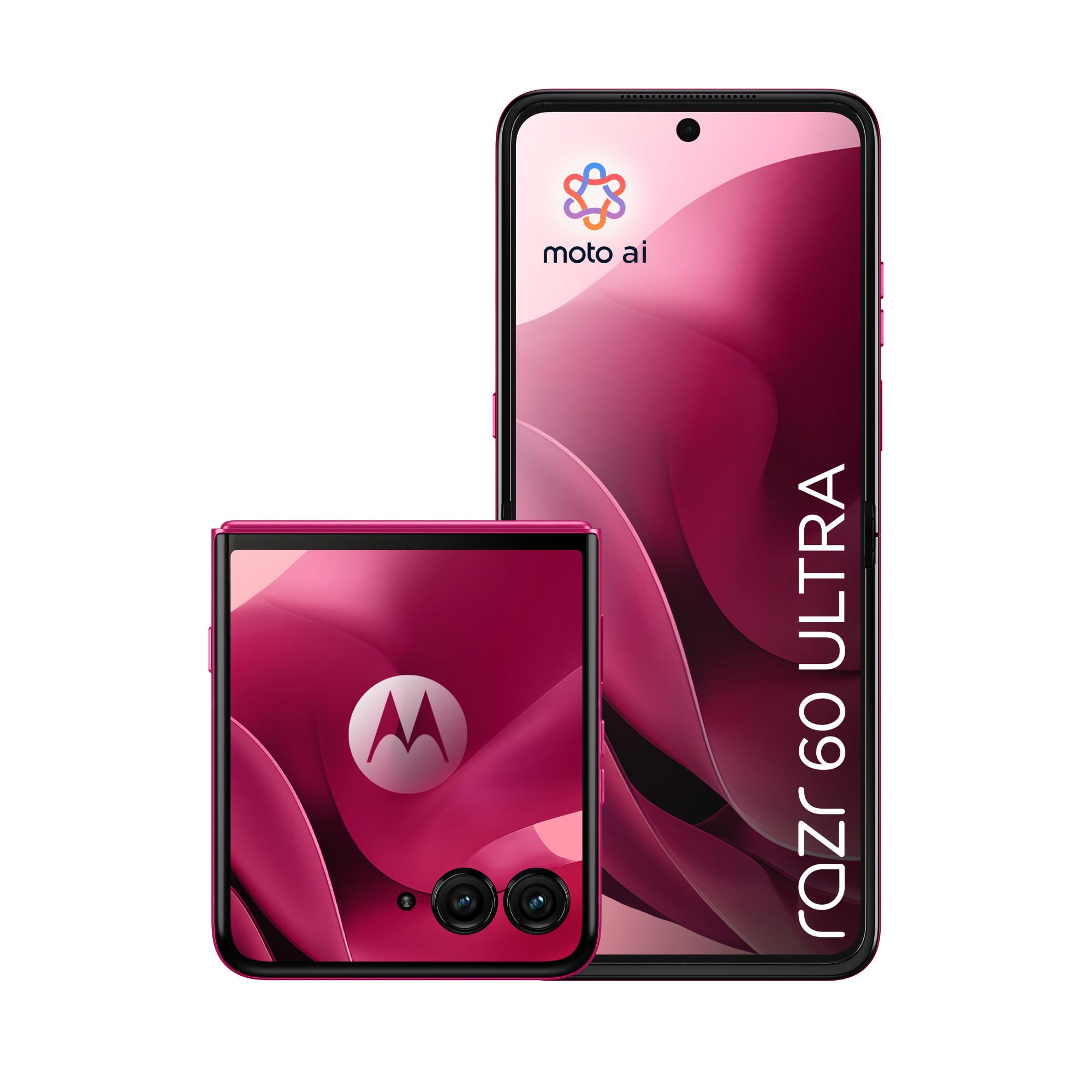 razr 60 Ultra 5G 16GB + 512GB PANTONE Cabaret Smartphone