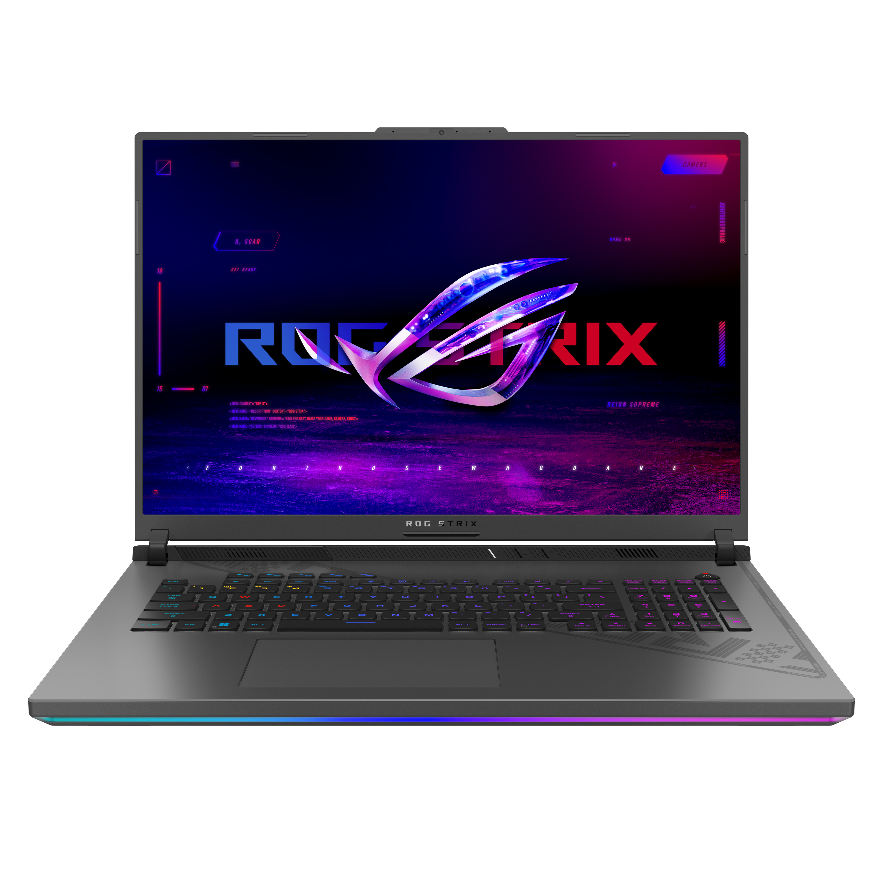 Gaming-Notebook ROG Strix G18 G814JV-N5004W, 18 Zoll, WUXGA, IPS, Intel Core i9-13980HX, 32GB, 1TB M.2 SSD, RTX 4060