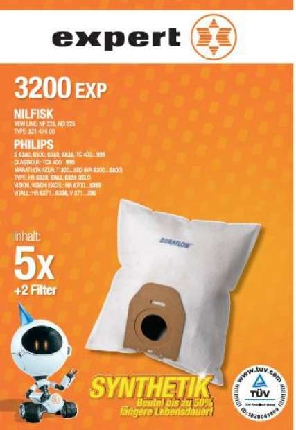 3200 EXP Staubsaugerbeutel