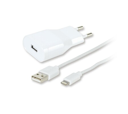 USB Ladeset zum Laden von Apple-Geräten mit Lightning Anschluss Ladekabel