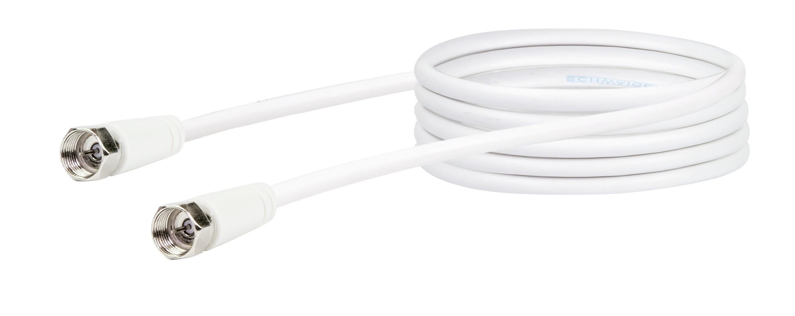 SAT Anschlusskabel (75 dB) KVC215 - F-Stecker, 1,5m