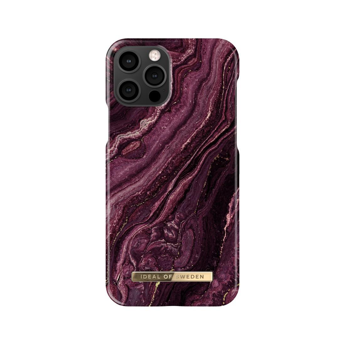 Cover "Fashion Case" für Apple iPhone 12/12 Pro, Golden Plum (00216607) Handyhülle