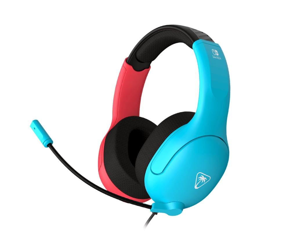 Airlite Fit Wired Gaming Headset Neonblau und Rot
