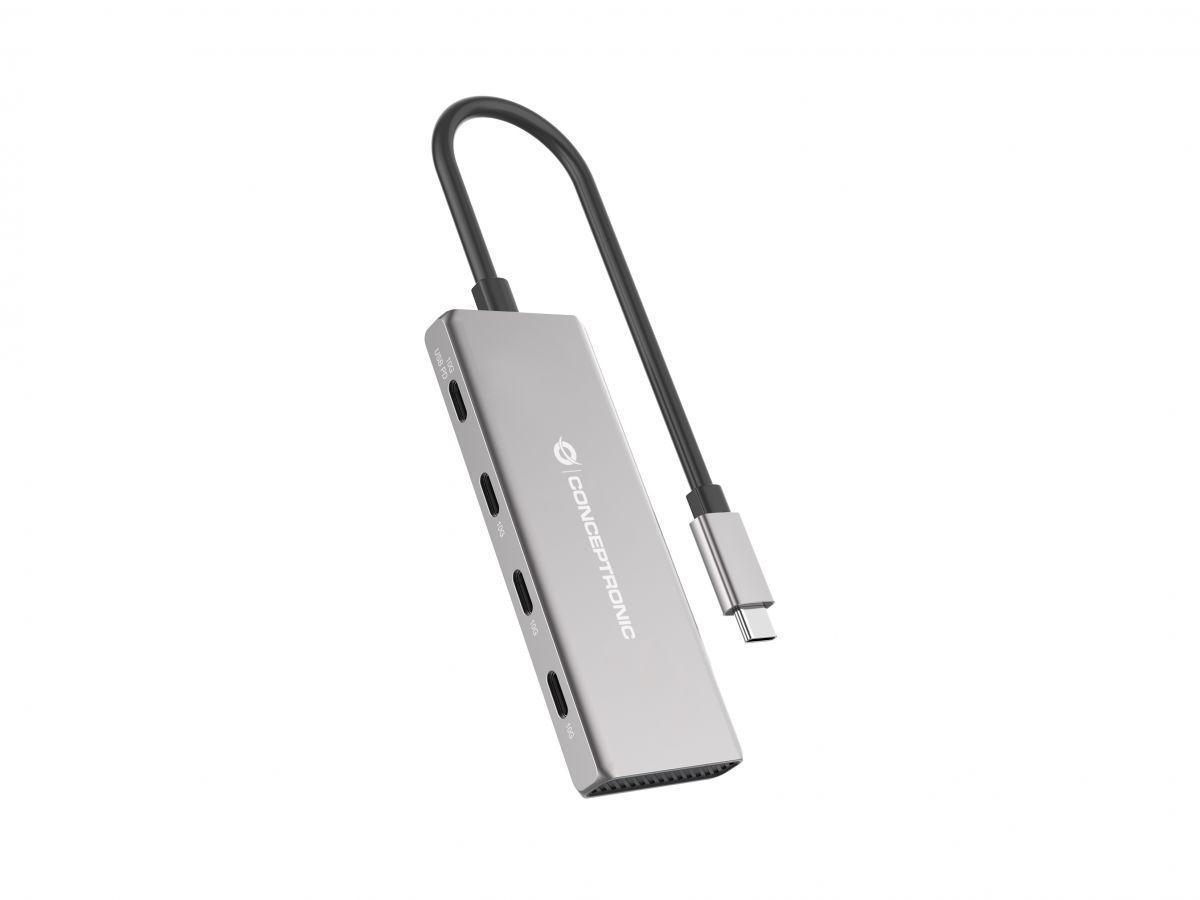 HUBBIES16G 4-Port USB 3.2 Gen-2 USB-Hub