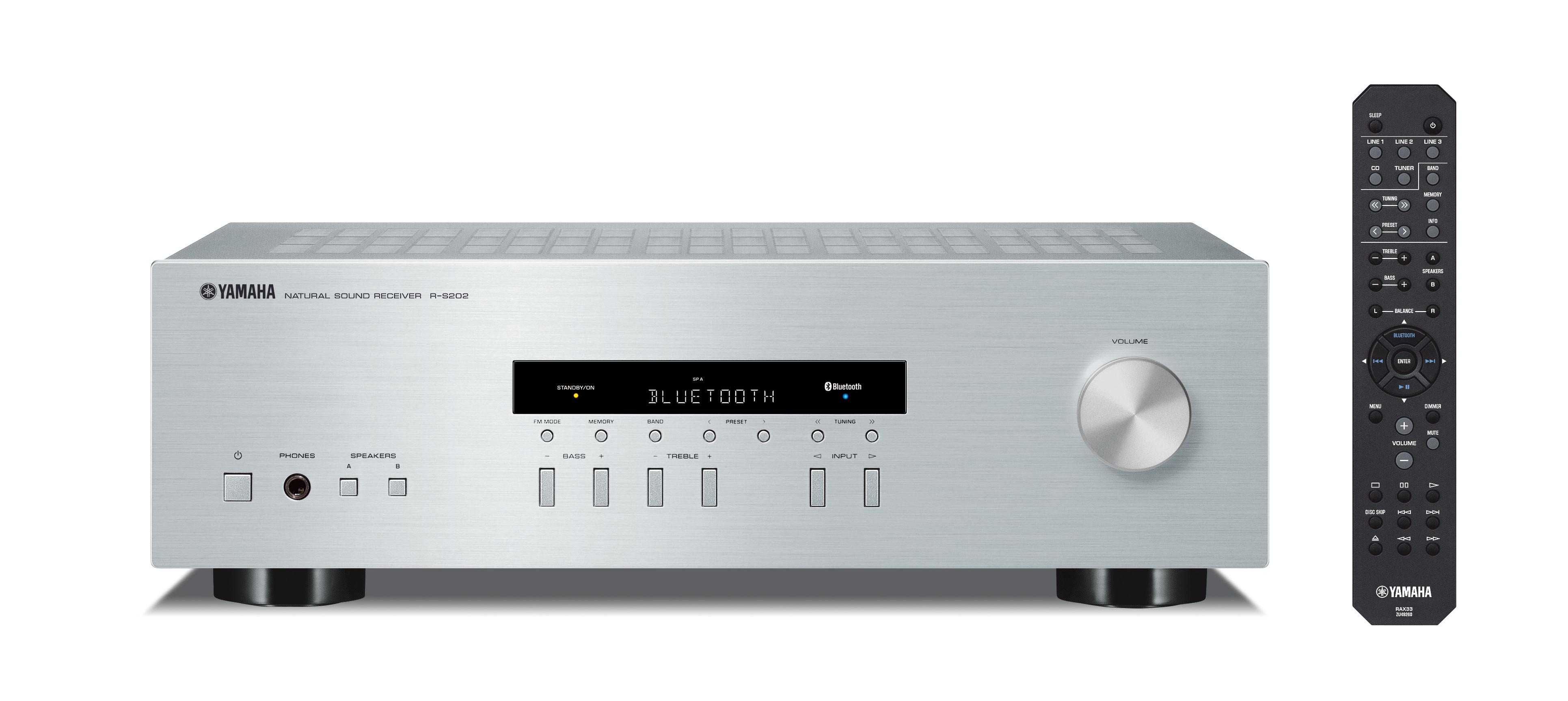 R-S202D silber HiFi-Receiver