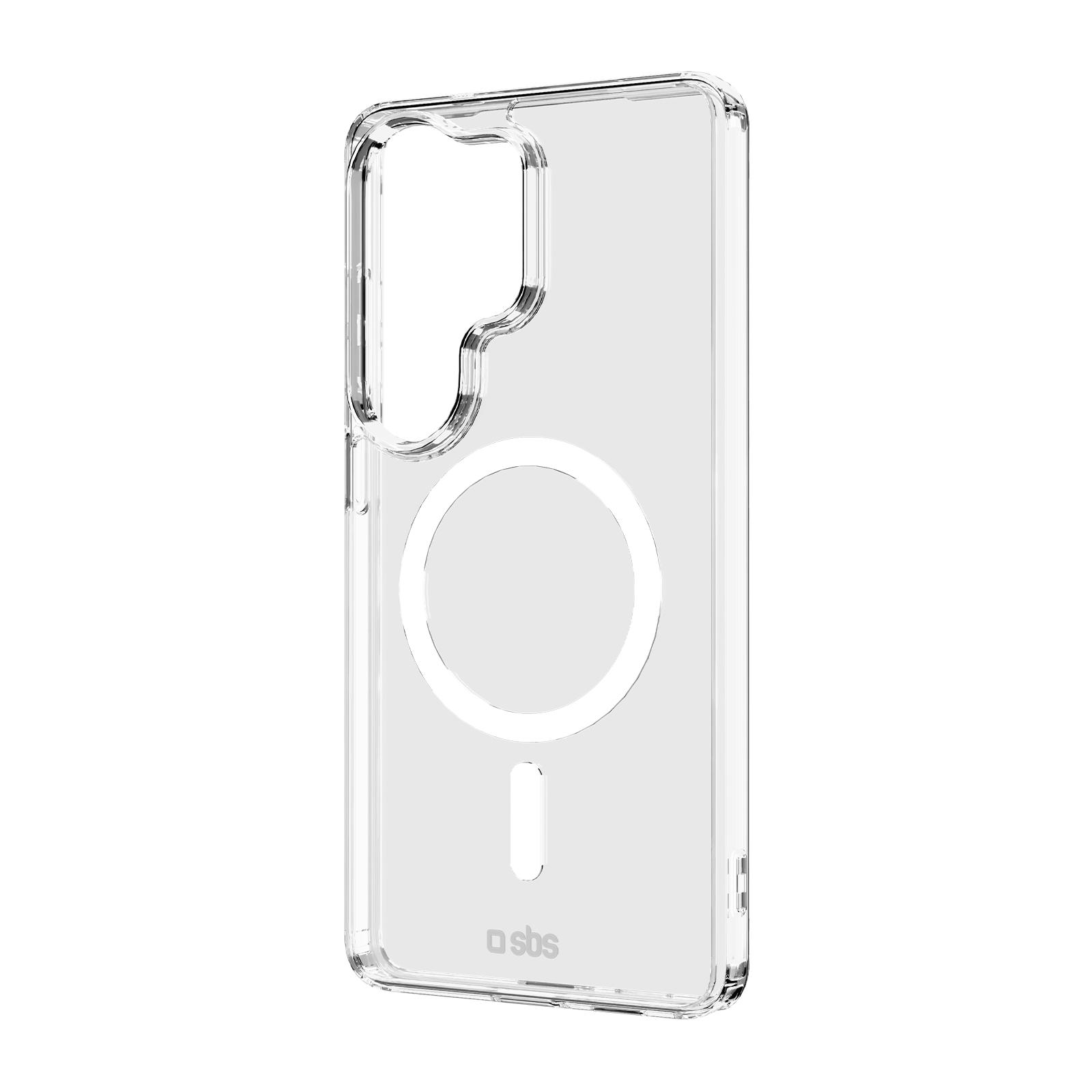 PURO Transparente, feste Hülle, kompatibel mit magnetischer, kabelloser Aufladung für Samsung S26 Ul Handyhülle