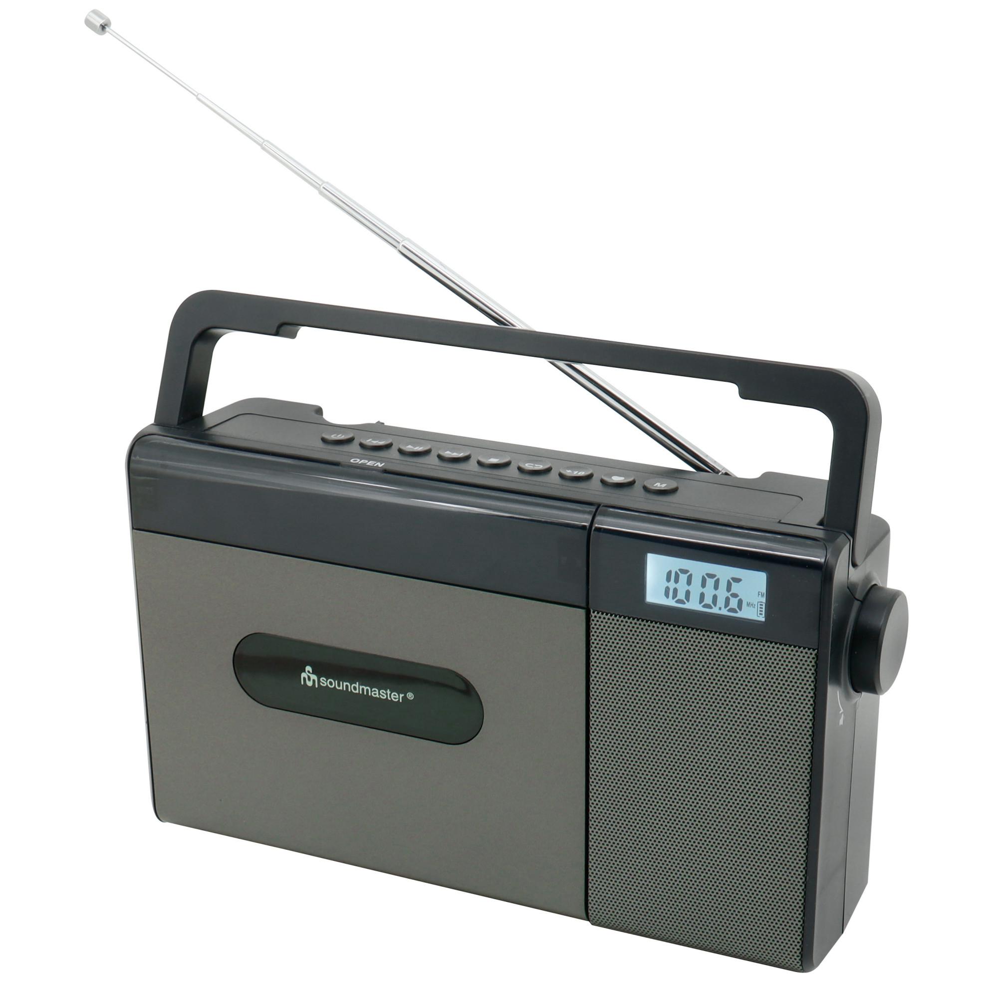 UKW Radio mit CD/MP3, USB, Bluetooth®, Li-Ion Akku Mobiles Radio