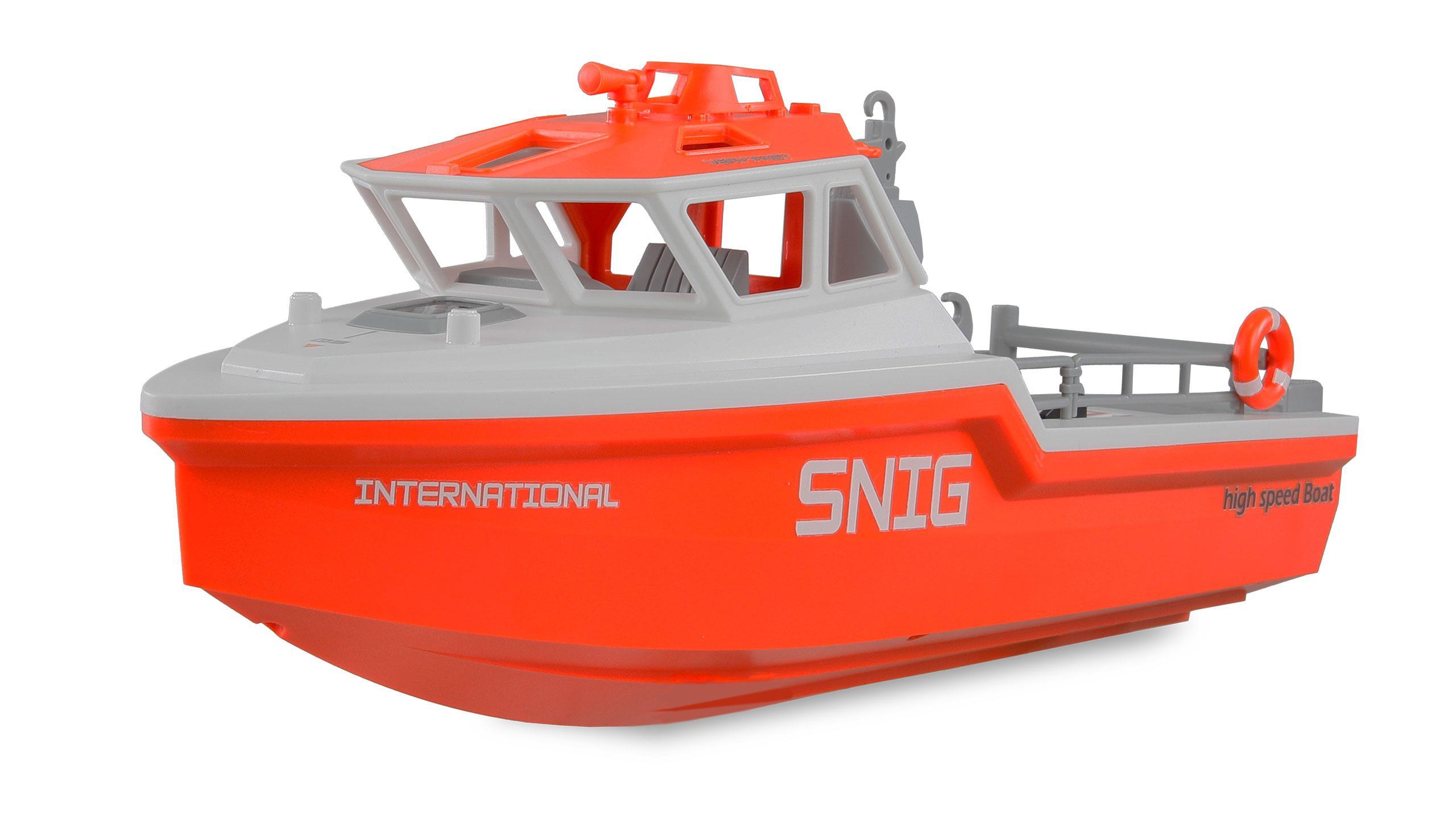 Rettungsboot Snig Jetantrieb 320mm RTR weiß/orang 8+