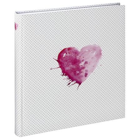Buch-Album "Lazise", 29x32 cm, 50 weiße Seiten, pink