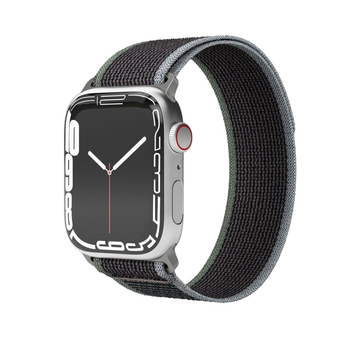 Watch Straps Trekking Loop - Armband für Apple Watch, 40mm + 41mm + 42mm, Blue Black