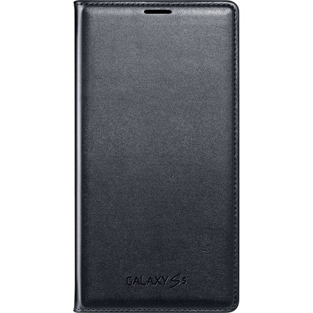 Flip Cover + Visitenkartenfach EF-WG90 für S5 schwarz