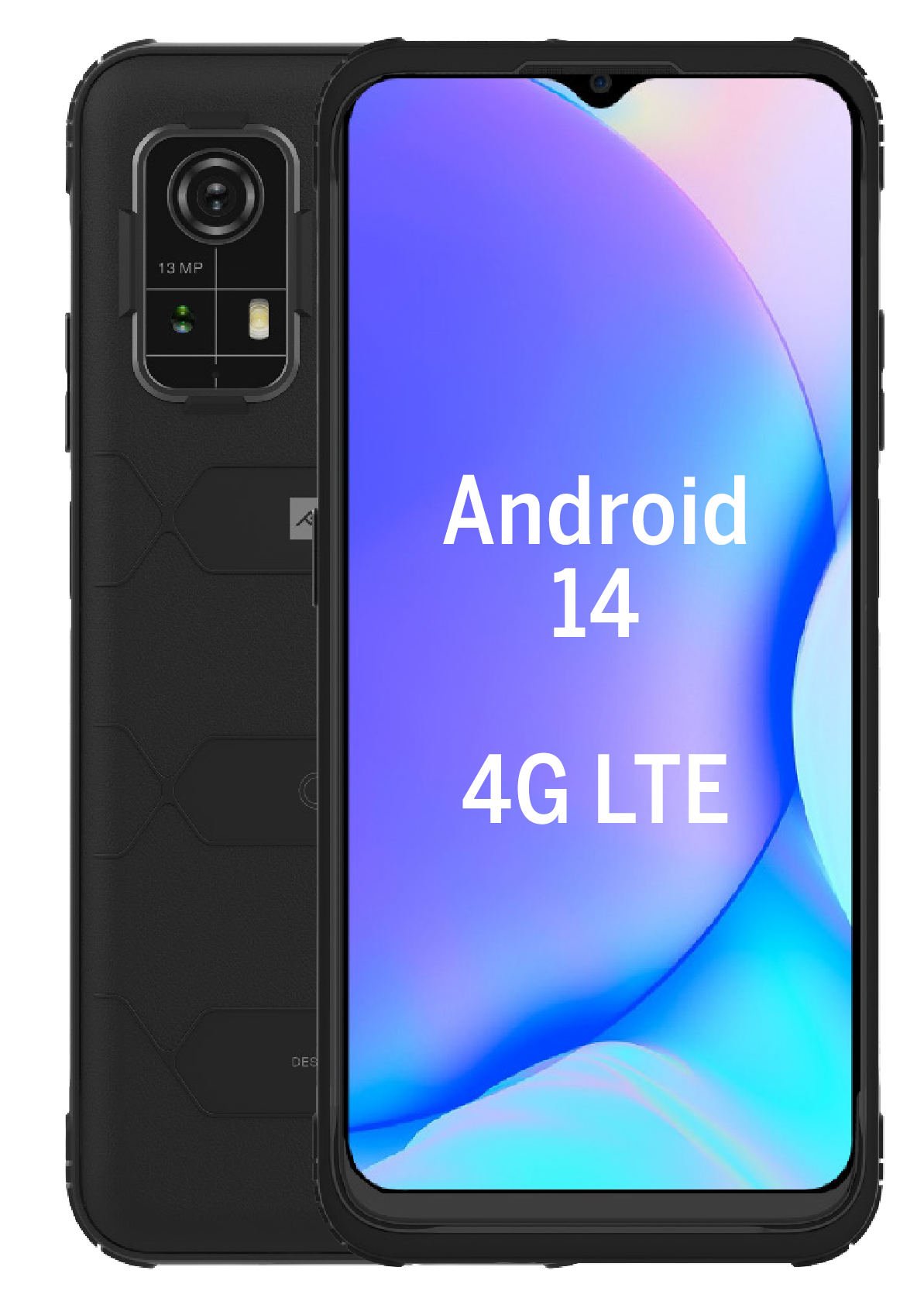 H MAX 128GB, Schwarz Smartphone