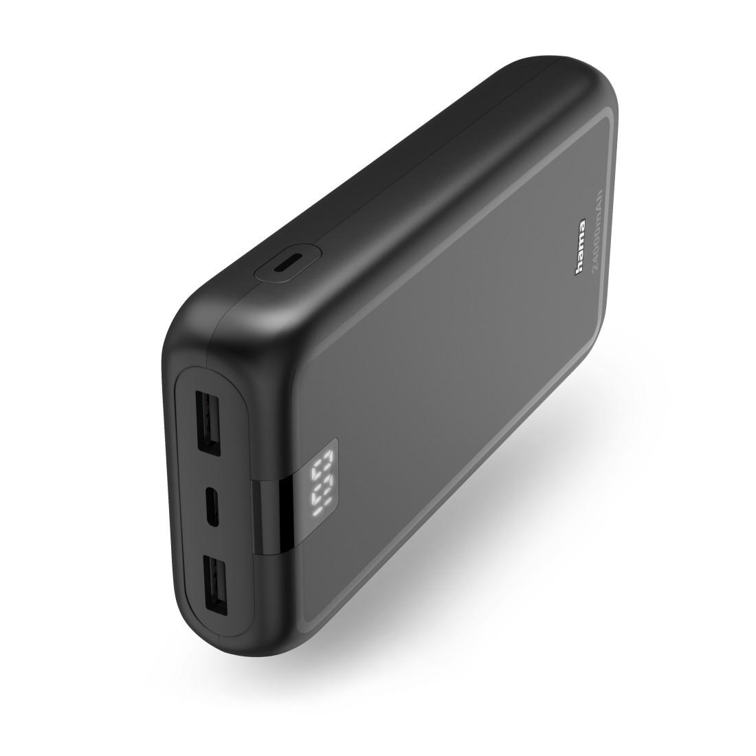 Power Pack "Performance 24", 24000mAh, 3 Ausgänge: USB-C, 2x USB-A, Anthr. (00201711)