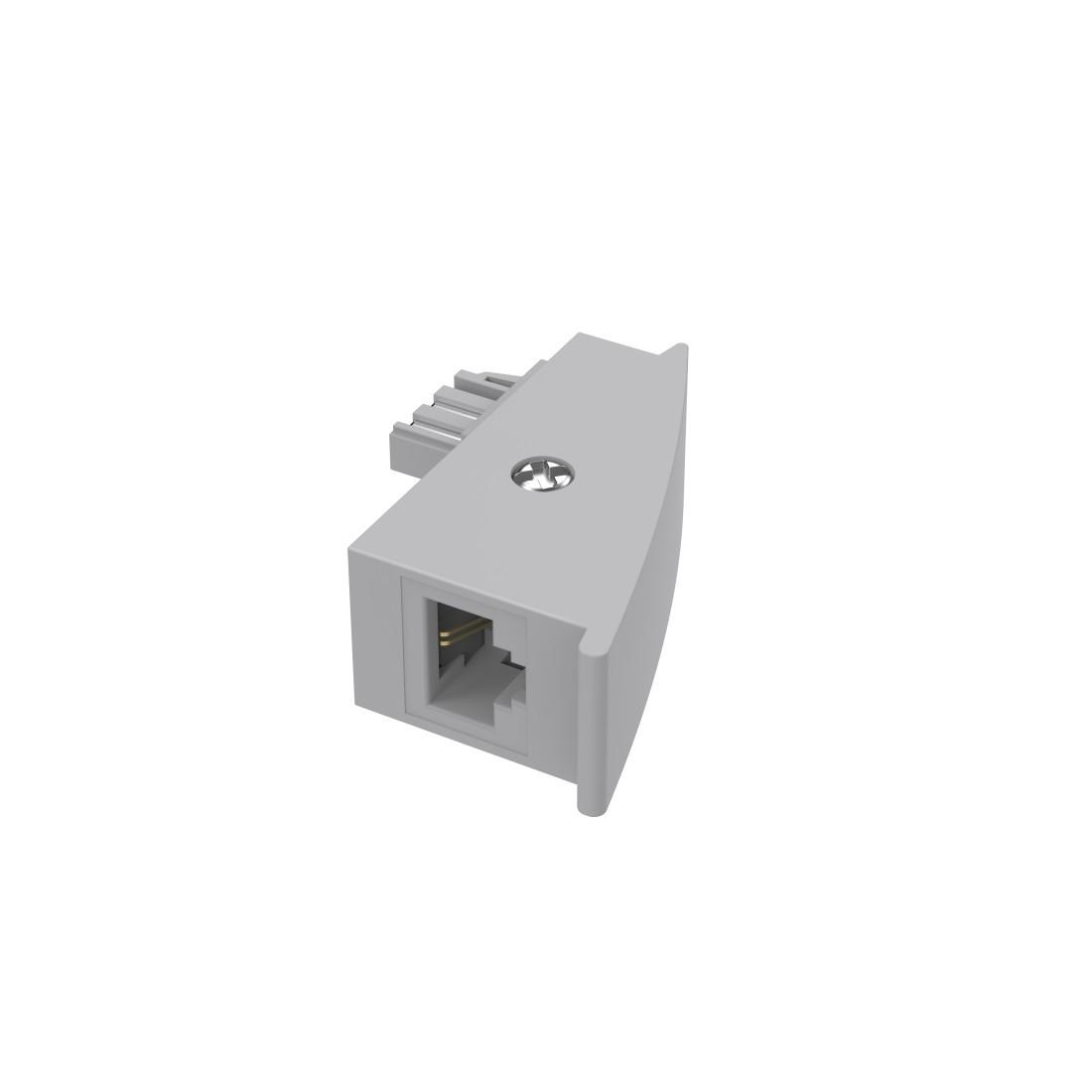 DSL-Adapter für Fritzbox, TAE-Stecker - 8p2c-Kupplung (RJ45) (00201121)