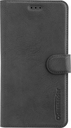 BOOK CASE ELITE Black für Wiko Lenny 4 Plus