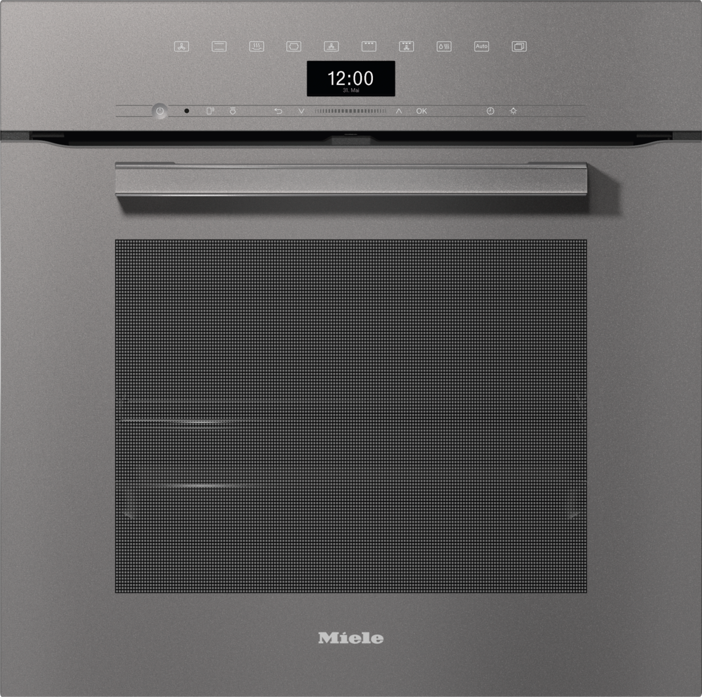 DGC 7450 Graphitgrau Einbau-Dampfbackofen