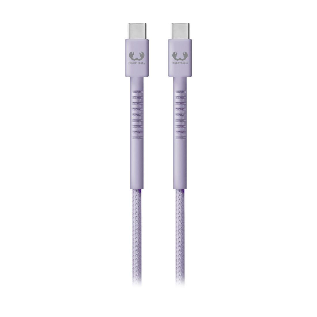 USB-C - USB-C Kabel "Fabriq", 2,0 m, Dreamy Lilac (00214985)