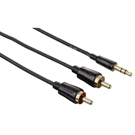 Audio-Kabel Flexi-Slim 1,5 m schwarz