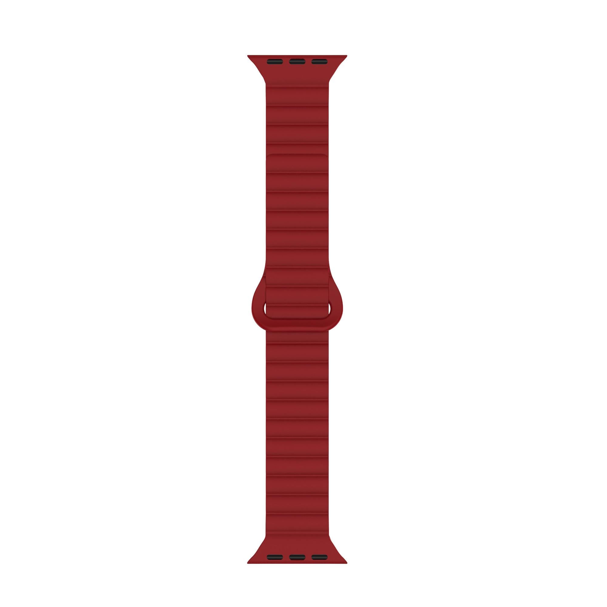 Armband Sporty Strap für Apple Watch 38/ 40/ 41/ 42mm (Serie 10/ 11) Bordeaux (23133)
