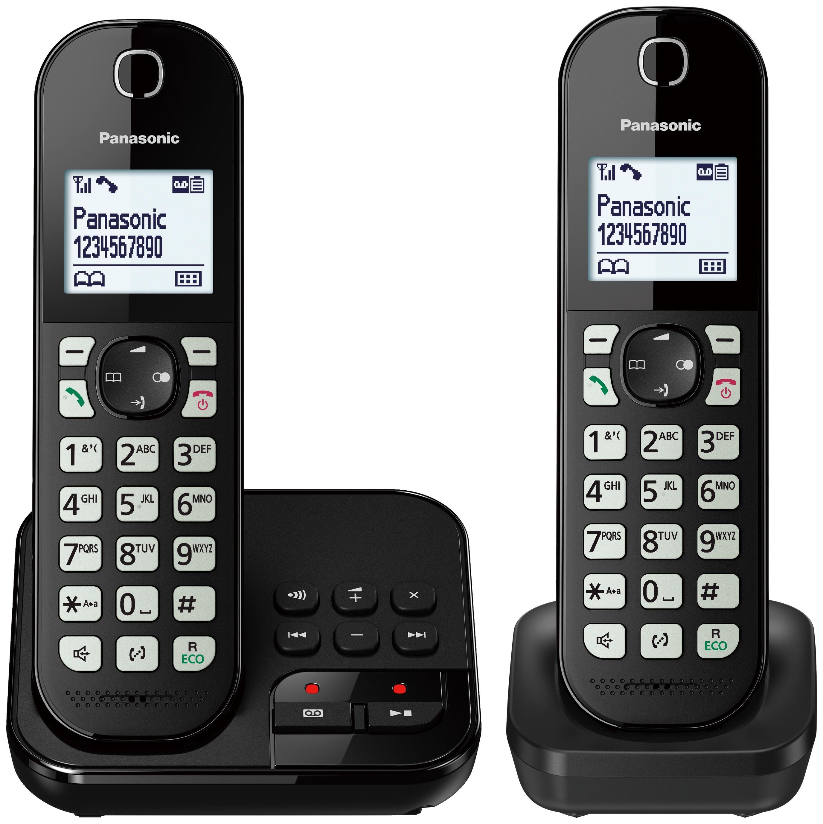 KX-TGC462GB Schwarz Schnurloses Telefon