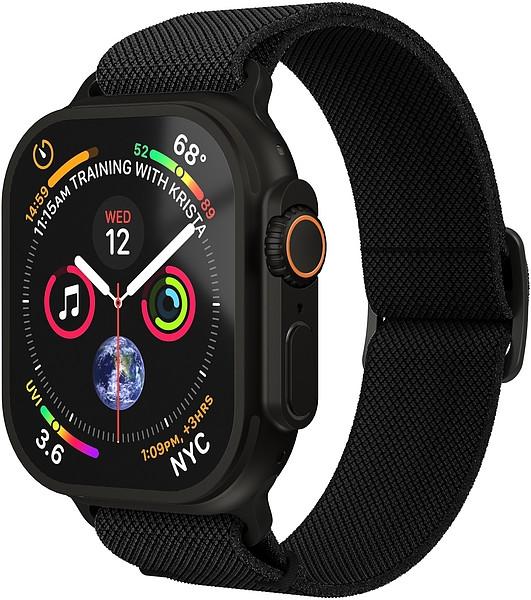 Classic Nylon Loop - Armband für Apple Watch 44 / 45 / 46 / 49mm, One Size, All Black