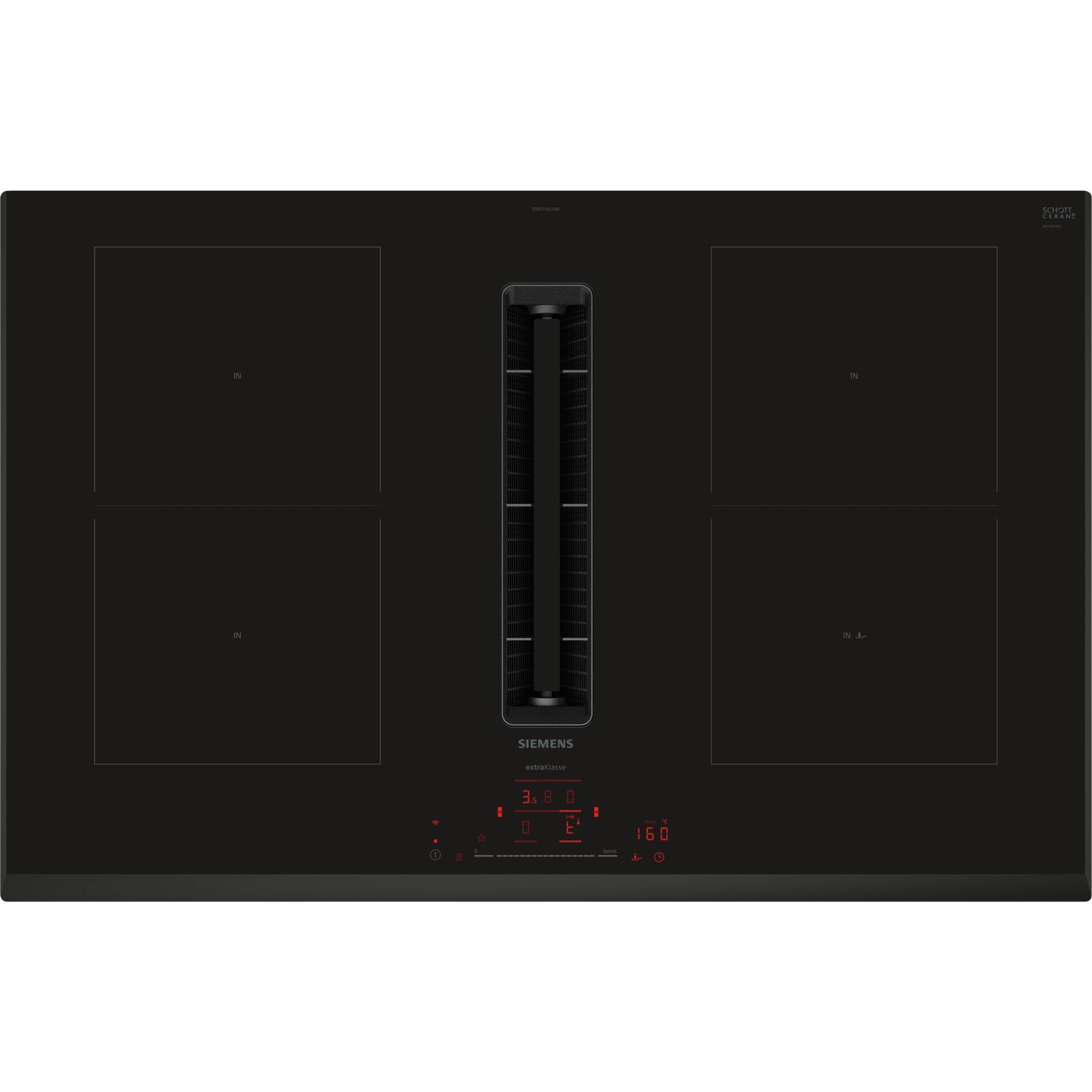 Induktionskochfeld mit Dunstabzug ED851HQ26M