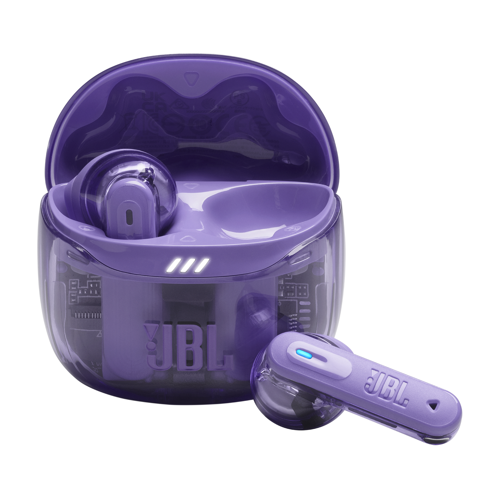 In-Ear Kopfhörer TUNE FLEX 2 Ghost Edition purple