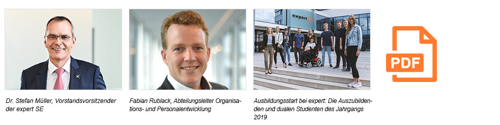 Pressematerial: expert Ausbildungsstart-2019