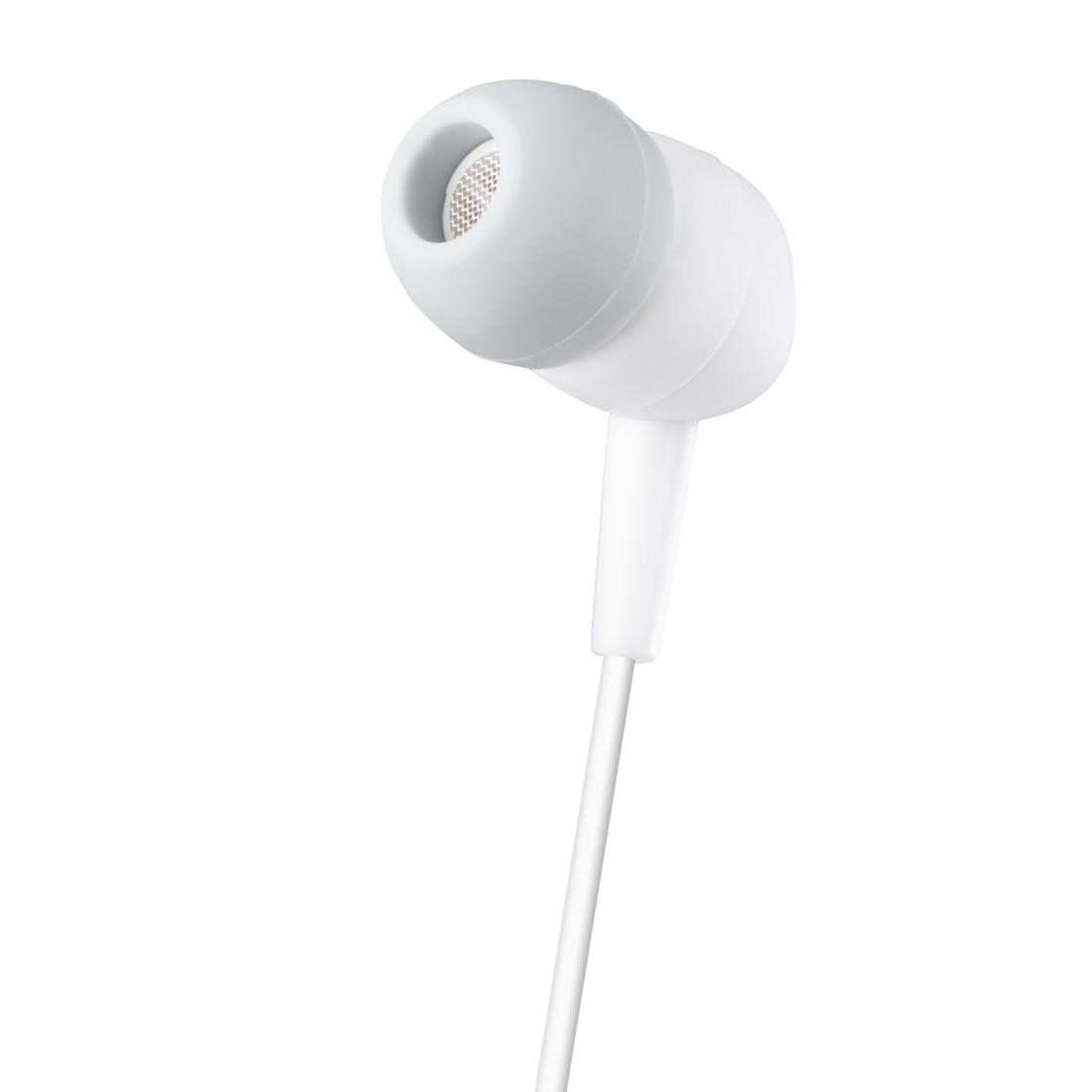 Kopfhörer "Kooky", In-Ear, Mikrofon, Kabelknickschutz, Weiß (00184140)
