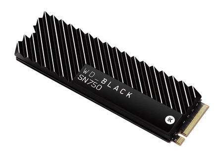 BLACK M.2  HEATSINK - 1000GB SSD-Festplatte