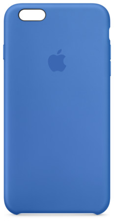 iPhone 6s Plus Silikon Case königsblau