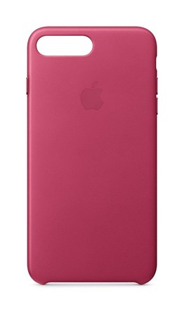 Leder Case für iPhone 8 Plus pinkfuchsia