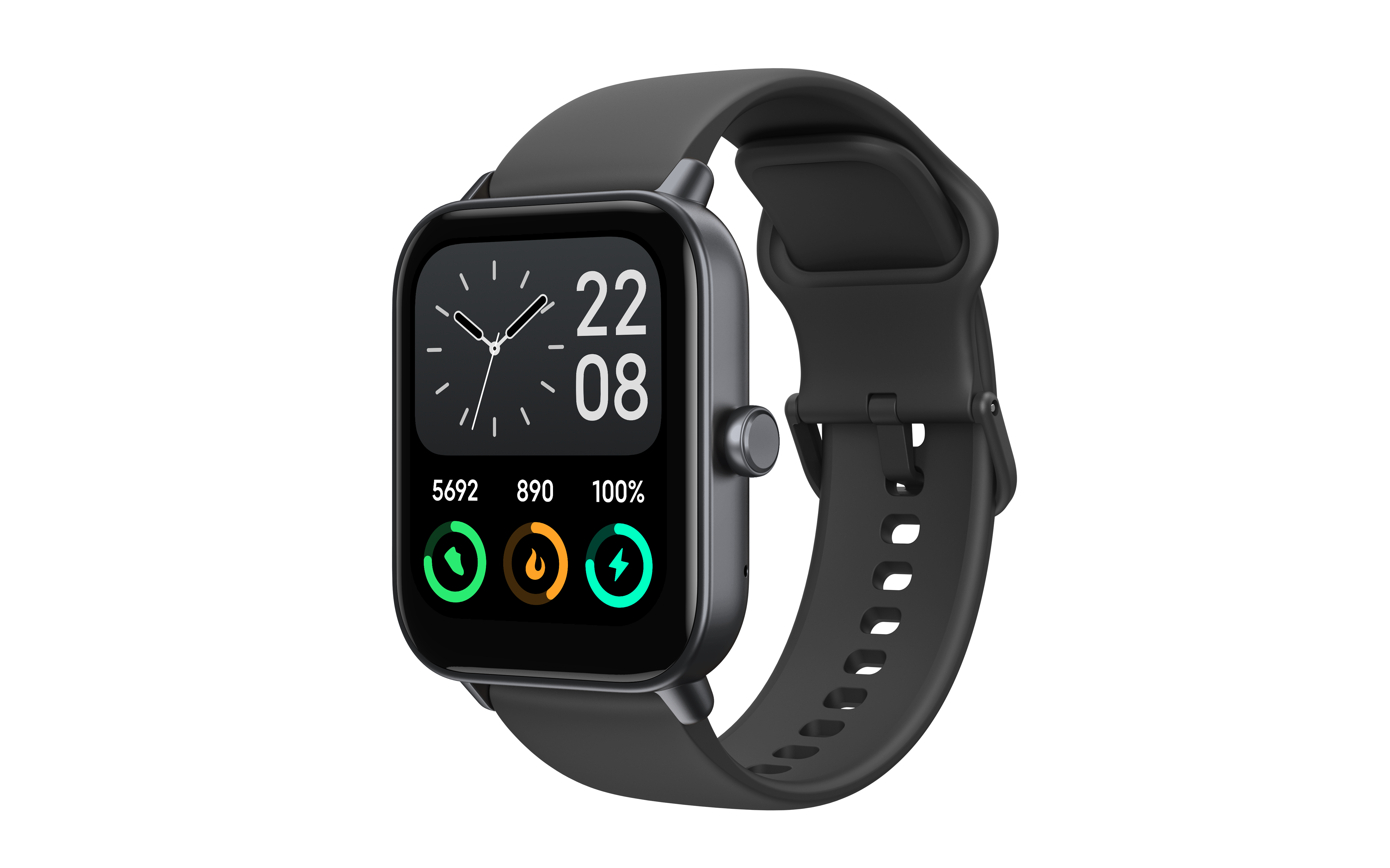 Watch 101, Schwarz Smartwatch