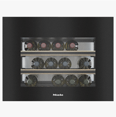 KWT 7112 iG schwarz Weinlagerschrank