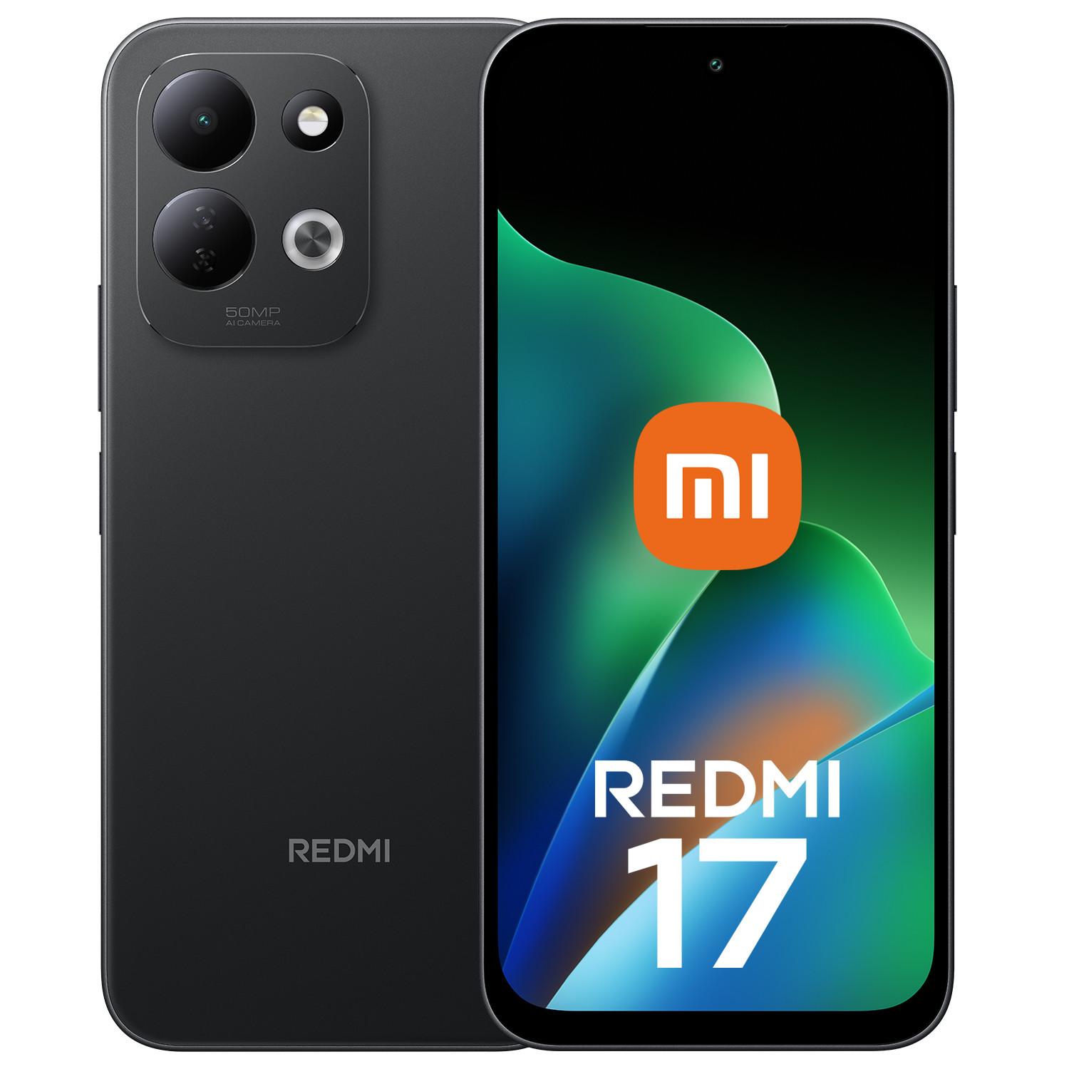 Redmi 17 4G 4GB +1 28GB Black Smartphone