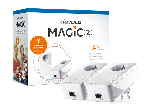 Magic 2 LAN Starter Kit Powerline