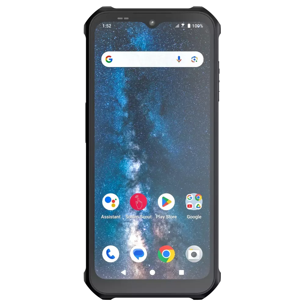 XP400 5G, 128GB, Schwarz Smartphone