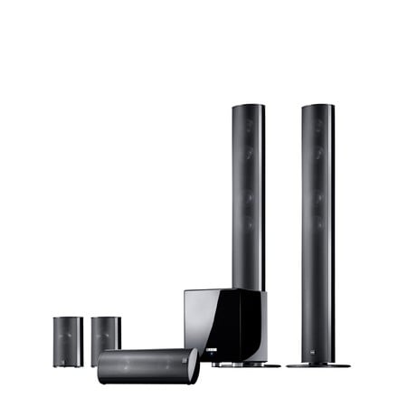 Movie 2050.3 schwarz eloxiert 5.1 Heimkino-System