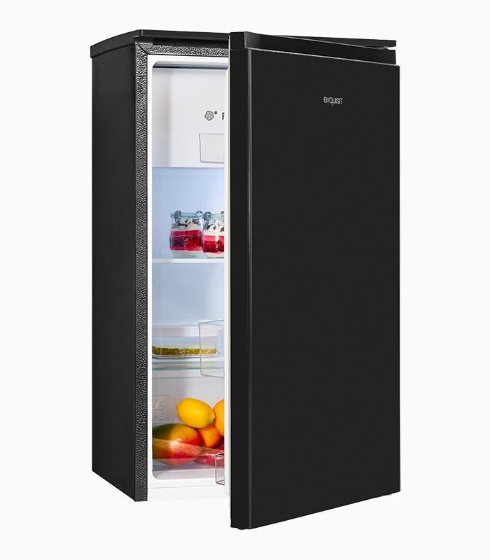 KS117-3-010E schwarz Kühlschrank mit Gefrierfach