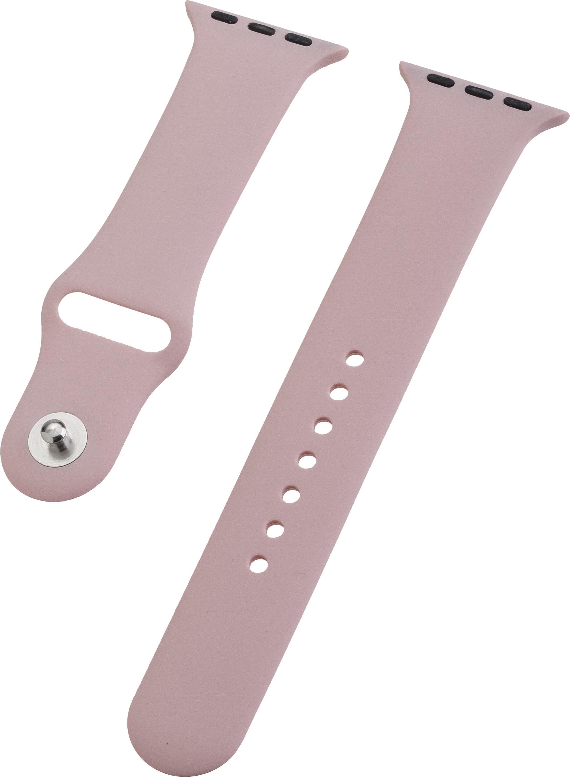 Watch Band für Apple Watch 41/40mm (Series 4 - 10)/ 38mm (Series 1 - 3) Silicon Pink