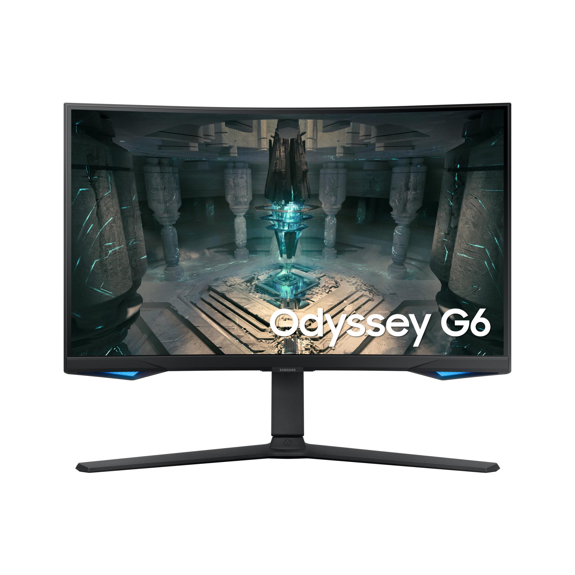 Gaming-Monitor Odyssey Smart G6 G65B, Schwarz, 27 Zoll, WQHD, Curved, VA, 240 Hz, 1 ms